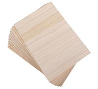 Toyvian 10Pcs Taekwondo Breaking Boards Wood Karate Training Accessories for Boys Adults Portable Practice Boards for Martial Arts Performance and Skill Development