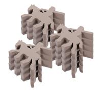 Toyvian 10pcs Wooden Role Chess Pieces Small Board Game Components