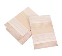 Toyvian 10pcs Wooden Taekwondo Training Boards for Versatile Breaking Boards for Martial Arts Training and Karate Sturdy Performing Prop in Khaki