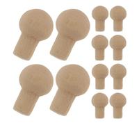 Toyvian 12 Scale Drawer Pulls, Practical Replacement Accessories for Mini House Decor and DIY Craft