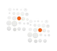 Toyvian 128pcs Spindle Gear: Plastic DIY Technology Gears - Belt Pulley Wheels Fittings For Robotics Educational Demonstrations Model Making