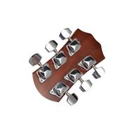 Toyvian 12pcs Acoustic Guitar String Button Semi-closed Guitar Tuning Pegs for Improved Sound Quality