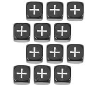 Toyvian 12pcs Arithmetic Dice Set for Boys and Girls Math Teaching Aids Calculation Signs Educational Game Toys for Learning and Role Playing