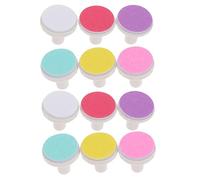Toyvian 12pcs Baby Nail Trimmer Replacement Heads Nail File Pads Abrasive Paper Plastic Pads Birthday and Festival Use