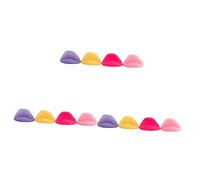 Toyvian 12pcs Beginner Flute Thumb Rest Finger for Sore Thumbs Flute Parts Random Color