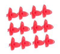 Toyvian 12Pcs Bird Feeder Replacement Flowers Durable Hummingbird Feeding Tools for Garden Decor Easy to Fill and Safe for Birds to Your Outdoor Space
