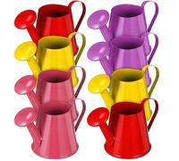 Toyvian 12pcs Boys and Girls Watering Can Toys Iron Bath Jugs Small Boys and Girls Sprinkler Toys for Water Play Photo Props