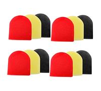 Toyvian 12pcs Clip Mic Cover Microphone Windscreen Pop Shield for Microphone Mic Cover Windshields Accessory