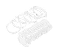 Toyvian 12pcs Coin Display Box Coin Capsules Case Plastic Dual Head Design Unique Car Decoration Craftsmanship Organized Storage Displaying for Office Displays and Home Decoration