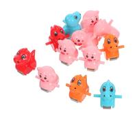 Toyvian 12pcs Electric Dinosaur Stair Climber Replacement Parts Cute Cartoon Climbing Slide Track Accessories for Multi-level Animal Adventure Playsets