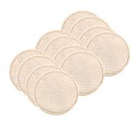 Toyvian 12pcs Galactorrhea Relief Reusable Nursing Pads Soft Cotton Breastfeeding Pads Machine Washable for Maternity