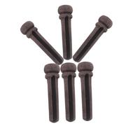 Toyvian 12pcs Guitar Bridge End Pin Set Tuning Pegs Guitar Pin Set for Acoustic