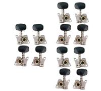 Toyvian 12pcs Guitar Tuning Pegs Strong Body for Improved String Alignment and Sound Configuration for Electric Guitars Essential Replacement Keys for Musicians