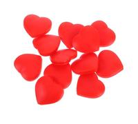 Toyvian 12pcs Heart Shaped Silicone Tennis Racket Vibration Dampeners Shock Absorbers for Racket Strings Advanced Vibration Reduction for Players Charming Red Design for Enhanced Control