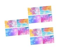Toyvian 12pcs Kalimba Scale Stickers for Beginners Note Stickers Note Thumb Piano Easy to Use and Remove for Learning Music