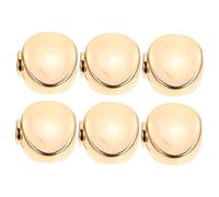 Toyvian 12pcs Metal Guitar Tuners Replacement Tuning Pegs Classic Design for Electric and Acoustic Guitars Compatibility Gold