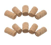 Toyvian 12pcs Miniature Hay Bales Realistic Mini Haystacks for Dollhouse Farm Scene DIY Autumn Harvest Crafts Garden Decoration