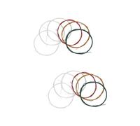 Toyvian 12pcs Nylon Guitar Strings Set for String Guitar Assorted to Replacement for Beginners and Performers