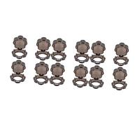 Toyvian 12pcs Oven Knob Covers for Boy Girl Safety Gas Stove Burner Guards Microwave Stove Protectors for Kitchen Childproofing