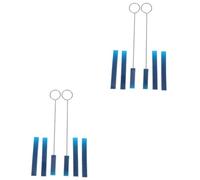Toyvian 12pcs Piano Tuning Mutes Kit Durable Rubber Tools for Piano Maintenance for Students Professionals Sound Dampening for Enhanced Performance