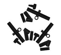 Toyvian 12pcs Plastic Kite Connectors for DIY Assembly Lightweight Sturdy Replacement Parts Fit for All Kite Models Easy Installation Enhanced Flight Stability