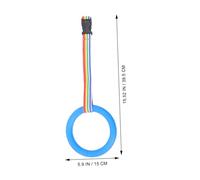 Toyvian 12pcs Preschool Walking Rope with Detachable Plastic Ring Handles for Teachers Outdoor Safety Leashes Group Line for Efficient Supervision and Anti-Lost Protection in Kindergarten