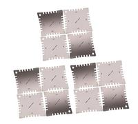 Toyvian 12pcs Professional Guitar Arc Ruler Set High Precise Measure Tools for Guitar Radius Gauge String Action Ruler Gauge