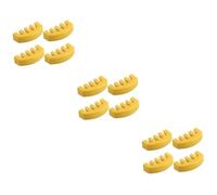 Toyvian 12pcs Professional Violin Practice Mutes Rubber Violin Silencers for Reduces Volume