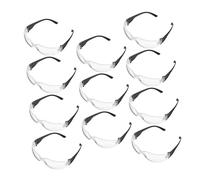 Toyvian 12pcs Safety Goggles with High Transparency Lenses Fog Chemistry Lab Eye Protection for Students Scratch Resistant Windproof Safety Eyewear