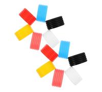 Toyvian 12pcs Silicone Overgrip Protector Bands Breathable Slip Rings for Tennis Baseball Golf Clubs Durable Sweat Absorbent Replacement for Enhanced Performance