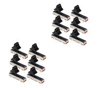 Toyvian 12pcs Slide Potentiometers Linear Potentiometers Tuning Volume Sound Card Console for Electronic Devices for Audio Systems Sliding