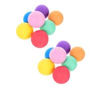 Toyvian 12pcs Soft Sponge Balls for Bouncy Indoor Outdoor Playpen Balls for Group Activities Encouraging Physical Fun and Motor Skills Development