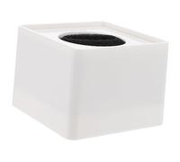 Toyvian 12pcs Square Mic Flag Cube Portable Abs Interview Microphone Logo Station for Pop Filter Mic Cube for Streaming