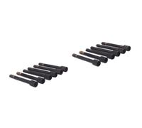 Toyvian 12pcs Tremolo Bridge Saddle Metal Lock String Screw Clamp Sturdy Guitar Screws Fit for Electric Guitar Bridge