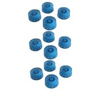 Toyvian 12pcs Vintage Guitar Control Knobs Volume Tone Potentiometer Knobs Set for Electric Guitar Replacement