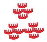 Toyvian 12pcs Violin Rubber Mutes Flexible Practice Silencers for Quiet Playing for Night Use Violinists