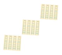 Toyvian 12pcs Violin Stickers Transparent Fretboard Indicators for Beginners Identification for Efficient Practice Violin Note Labels for Enhanced Learning