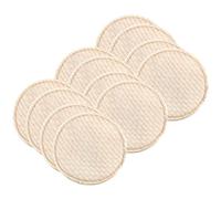 Toyvian 12pcs Washable Nursing Pads, Anti-galactorrhea Cushions for Breastfeeding, Cotton Polyester, Absorb Milk, Prevent Leakage, Cushion Pads 50x50