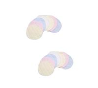 Toyvian 12pcs Women Washable Cotton Nursing Pads Breast Feeding Pad Protection Absorbent Reusable Two Layers for Postpartum Random Color