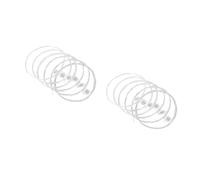 Toyvian 12pcs Wood Guitar Strings Guitar String Replacement Pack Accessory Supply