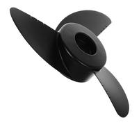 Toyvian 12v Black Plastic Boat Propeller for Yachts and Boats with Easy Installation and Versatile Application Suitable for Electric Motor and Trolling Motor Use