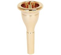 Toyvian 13.3mm Metal Trumpet Mouthpiece Gold Plated for Small Trumpet French Horn Perfect for Students Adults Beginners Professionals