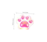 Toyvian 140pcs Mini Cat Claw Decoration Micro Landscaping Decoration Garden Micro Landscaping Decor Cute Mini Ornament Fairy Garden Decor Miniature Paw Figurines Miniature Figurines Resin