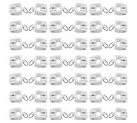 Toyvian 140pcs Plastic Curtain Track Gliders and Rollers for Ceiling Mounted Shower Curtain Rails Smooth Silent Operation High-strength Accessories for Bathroom