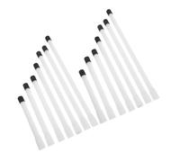 Toyvian 14pcs Plastic Tire Valve Stem Extenders Valve Extensions for Cars Bikes Motorcycles Scooters Comfortable Operation Easy Inflation with Straight Tubes