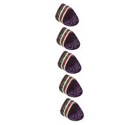 Toyvian 150pcs Thick Guitar Picks Vibrant Colors Various Thickness Durable Xylonite Material for Acoustic Bass Guitar Players Music Lovers