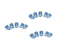 Toyvian 15pcs Colorful Guitar Finger Picks Thumb and Index Finger Sleeves for Guitar Bass Ukulele and Banjo Durable and Ergonomic Design for Comfortable Playing