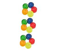 Toyvian 15pcs Foot Switch Guitar Pedal Button Toppers Guitar Knob Push Knob for