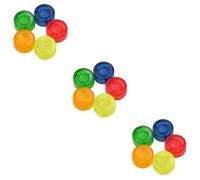 Toyvian 15pcs Guitar Amplifier Knob Push Knob for Guitar Effects Pedal Footswitch Toppers for Accessories