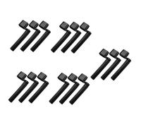 Toyvian 15pcs Guitar String Winder Tool Compact Peg Winder for Ukulele and Guitar String Changes Portable and Easy to Use Restringing Device for Musicians